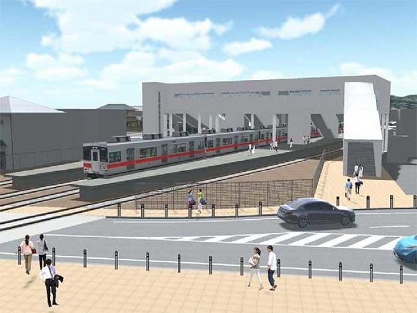 大塩駅リニューアルのイメージ