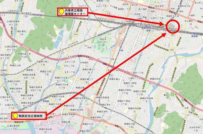 はり姫のアクセス