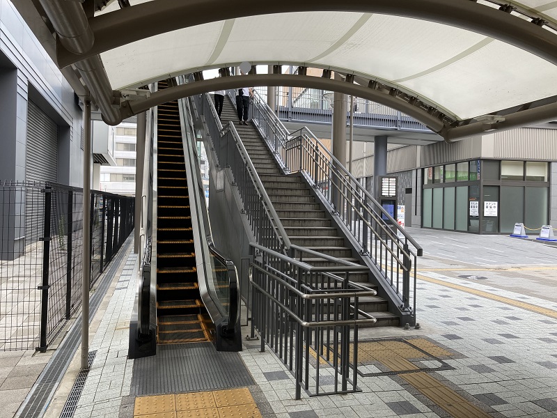 姫路駅からアクリエ姫路徒歩