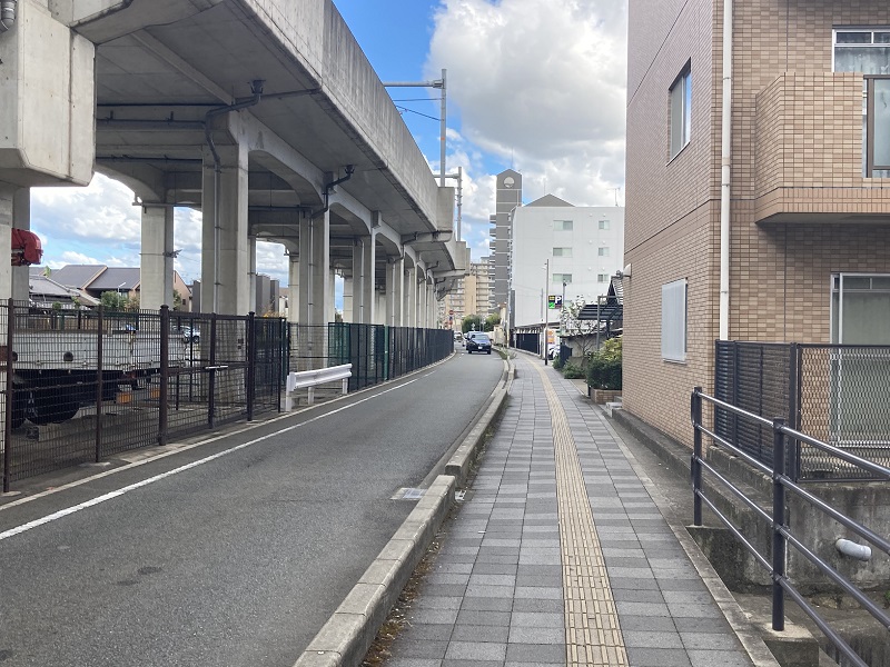 神戸物産本社にアクセスする道