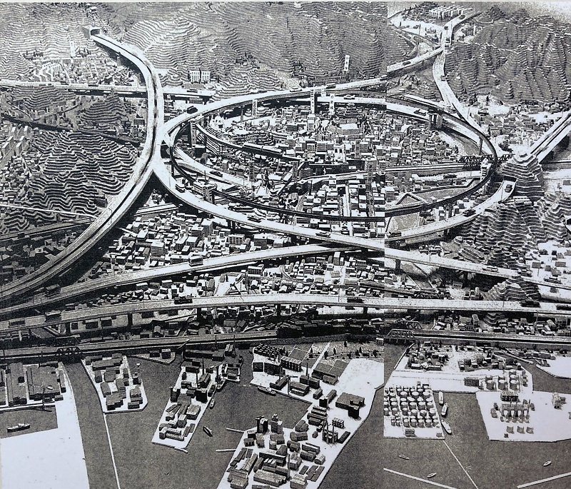 手柄山 モノレール