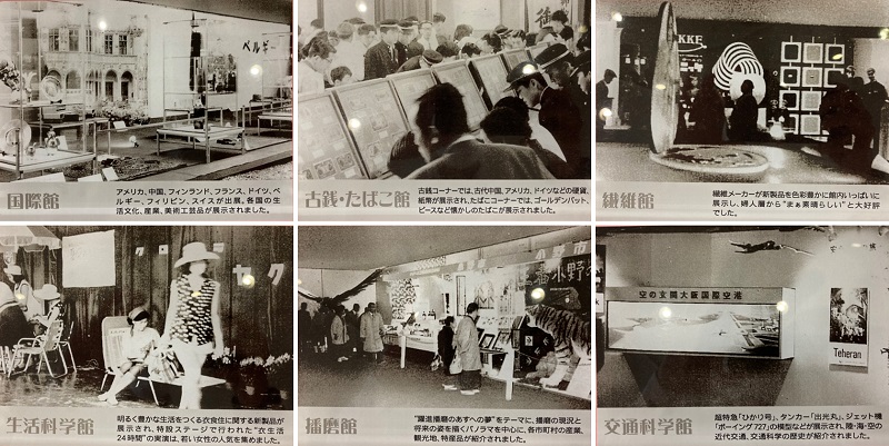 姫路大博覧会のパビリオン