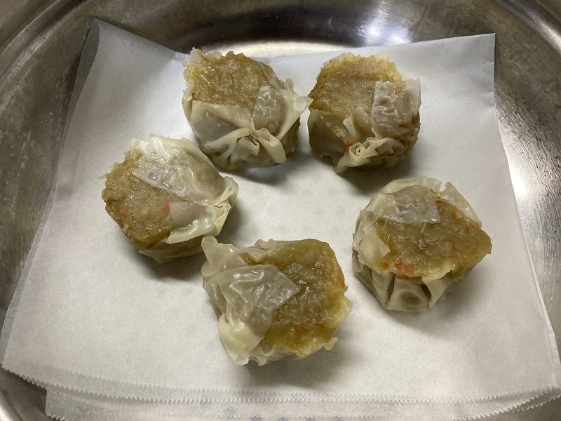 蒸し器で温め方を説明