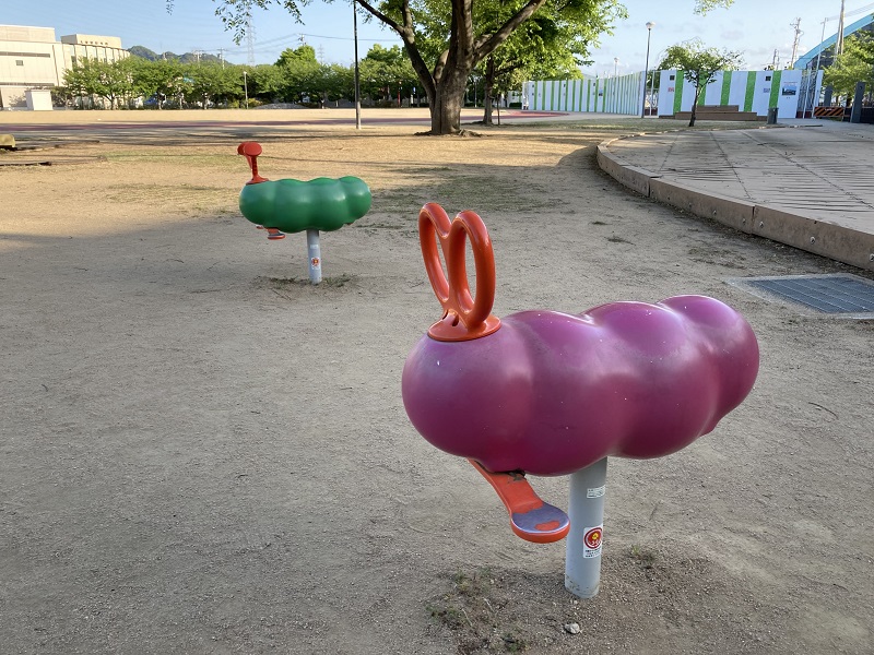 子供が遊ぶ広場