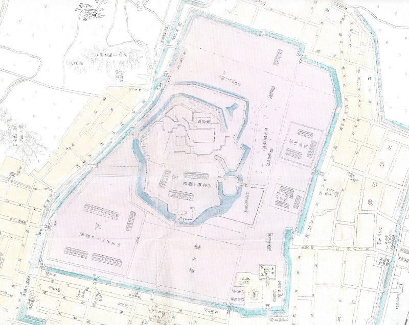 姫路・姫路城の古地図
