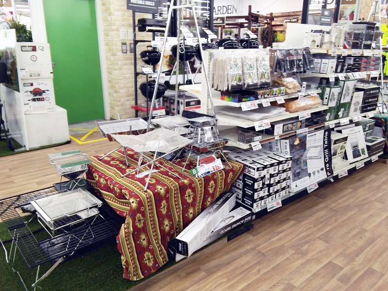 ムサシ姫路店のガーデニング・アウトドア売場