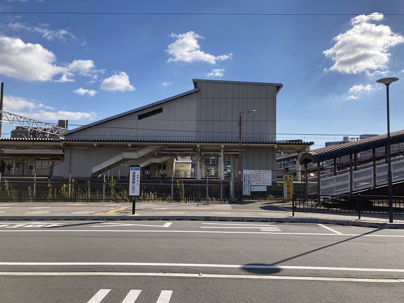 JR山陽本線 英賀保駅の北側