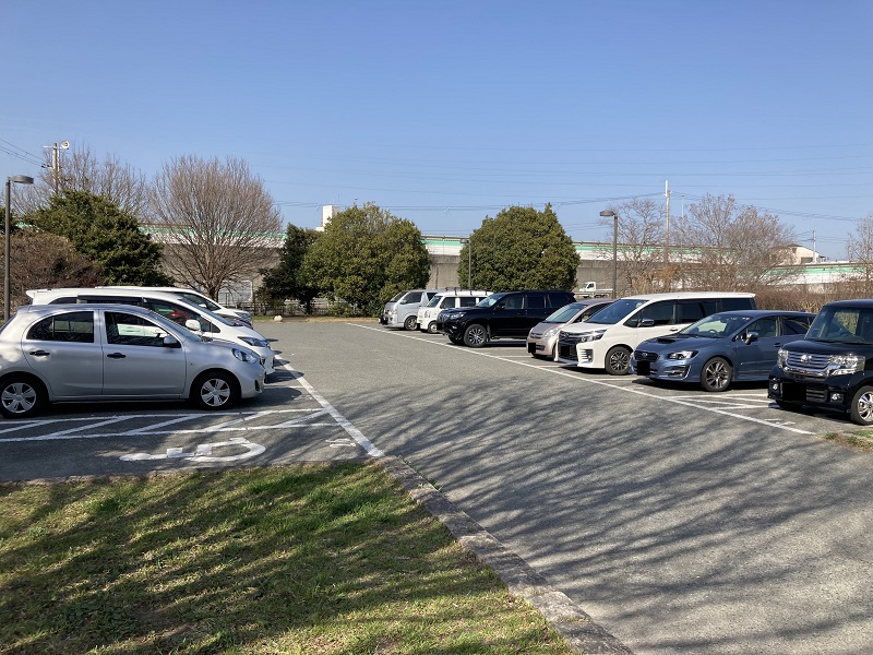 高浜総合公園の駐車場