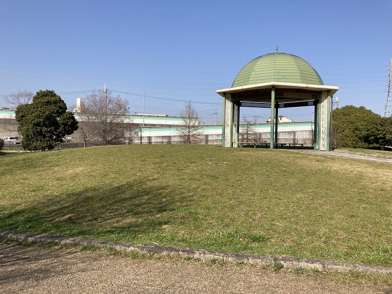 バスケットゴールがある公園 姫路