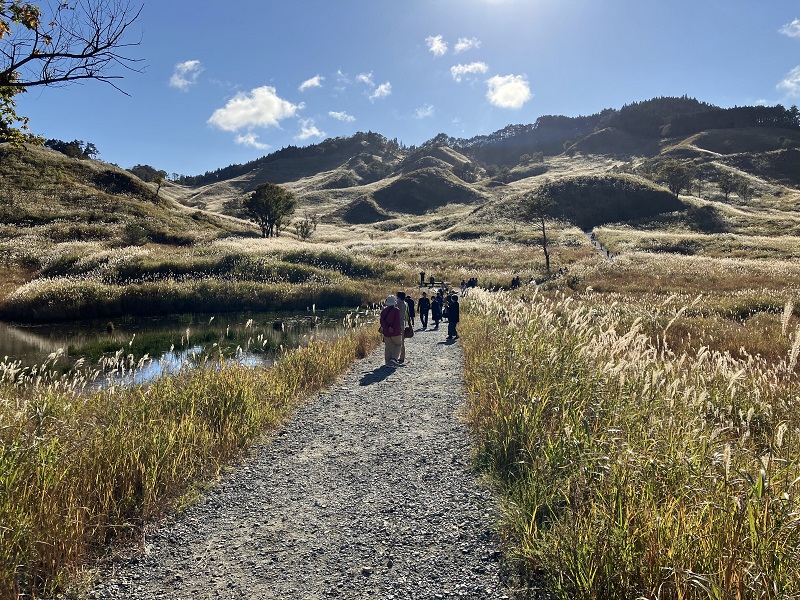 登山コースを一周する