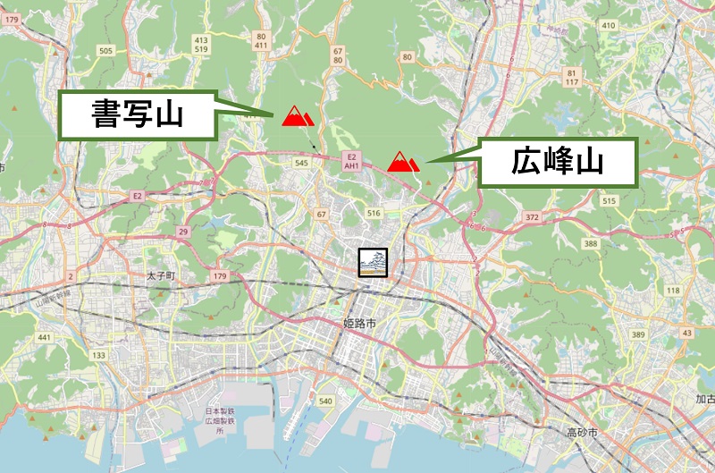 書写山(姫路)のパワースポット