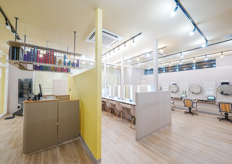 ヘアカラー専門店